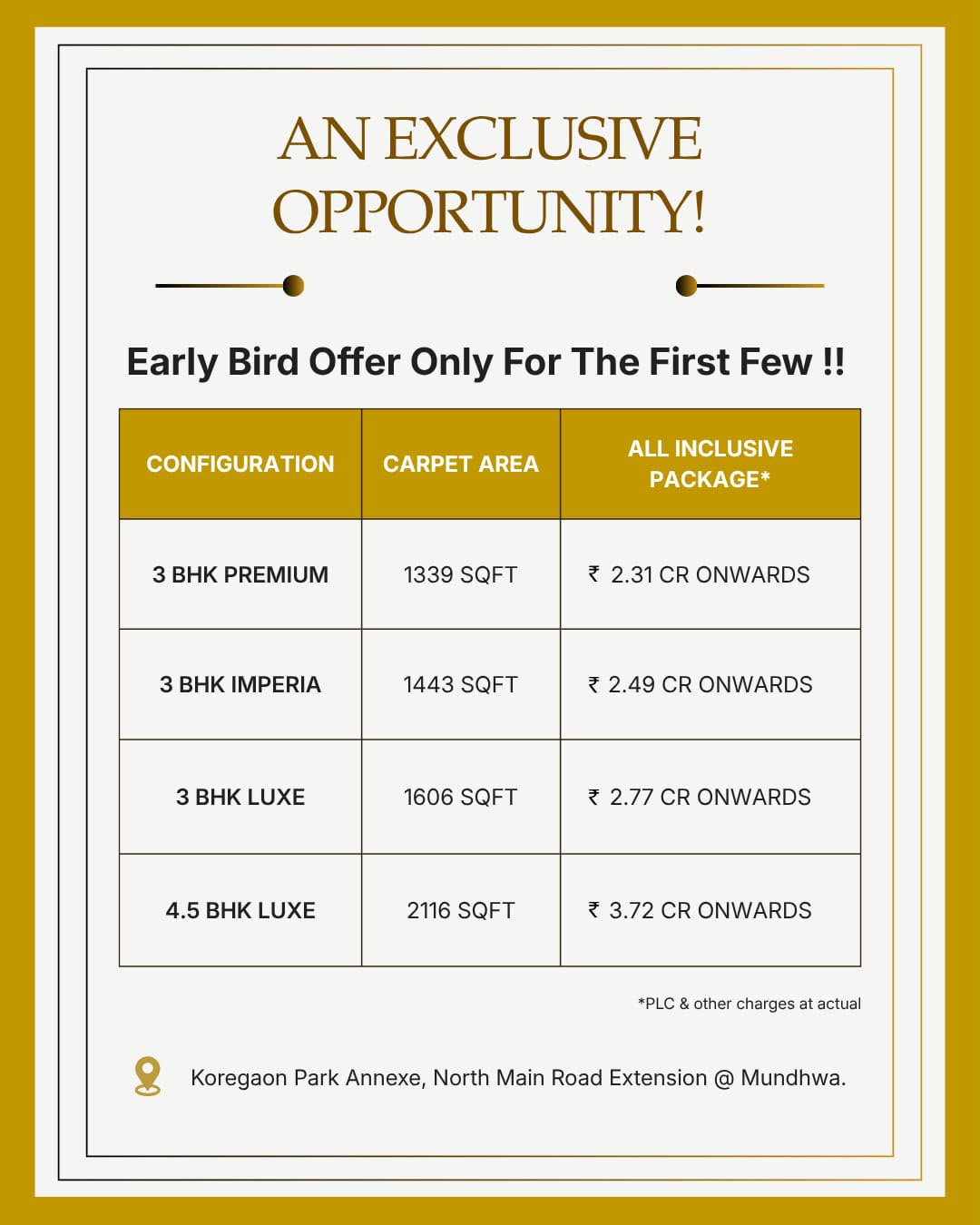 Duville Avira by Duville Estates Pvt. Ltd. New Launch Koregaon Park Annexe, Mundhwa Project View 3 Duville Avira by Duville Estates Pvt. Ltd. New Launch Koregaon Park Annexe, Mundhwa project view 3 - Official site construction update or visual rendering