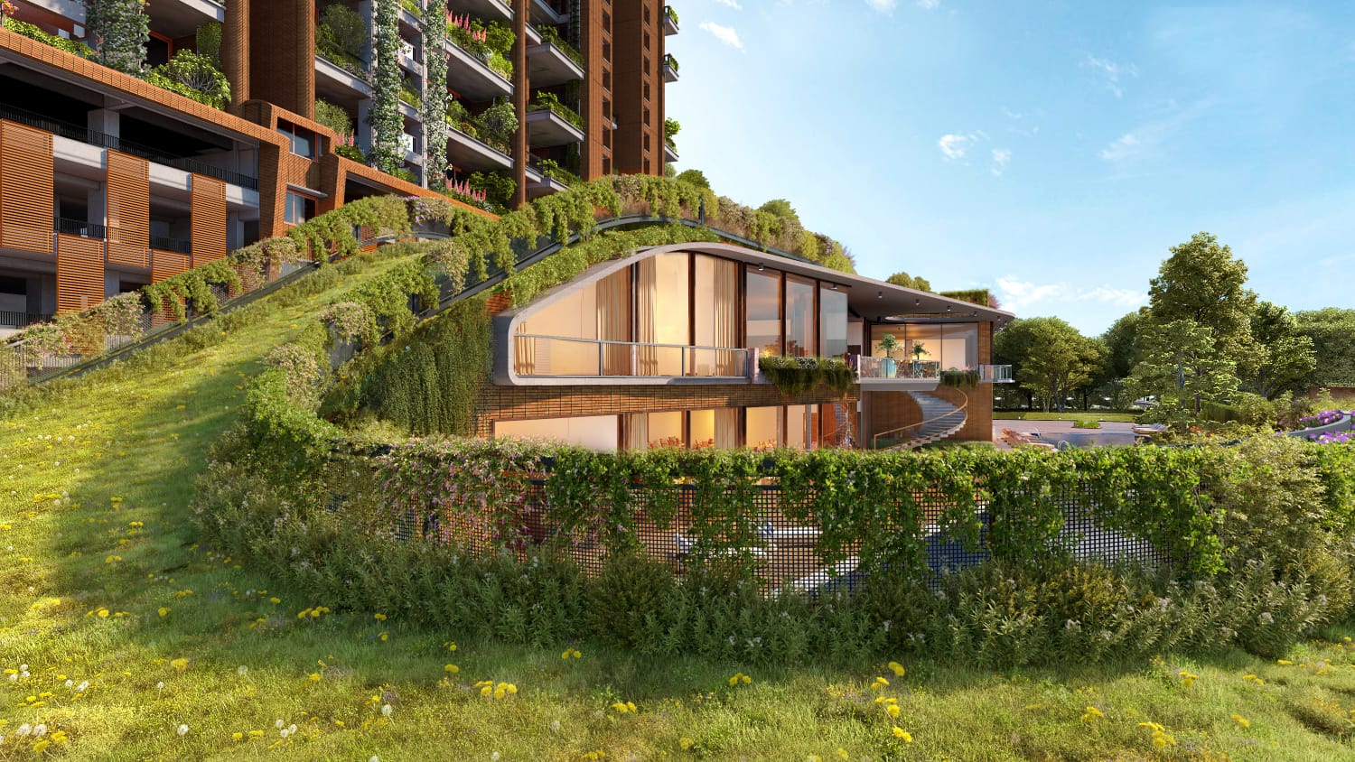 Total Environment – Songs from the Wood by Total environment  Uday Baug, Pune project view 8 - Official site construction update or visual rendering