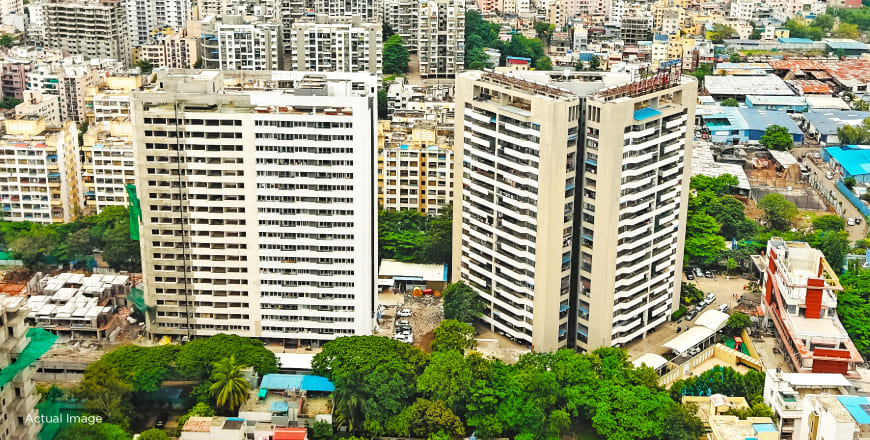 Kumar Prithvi by Kumar Properties  Market Yard Annex, Betal Nagar near Market Yard, Pune project view 6 - Official site construction update or visual rendering