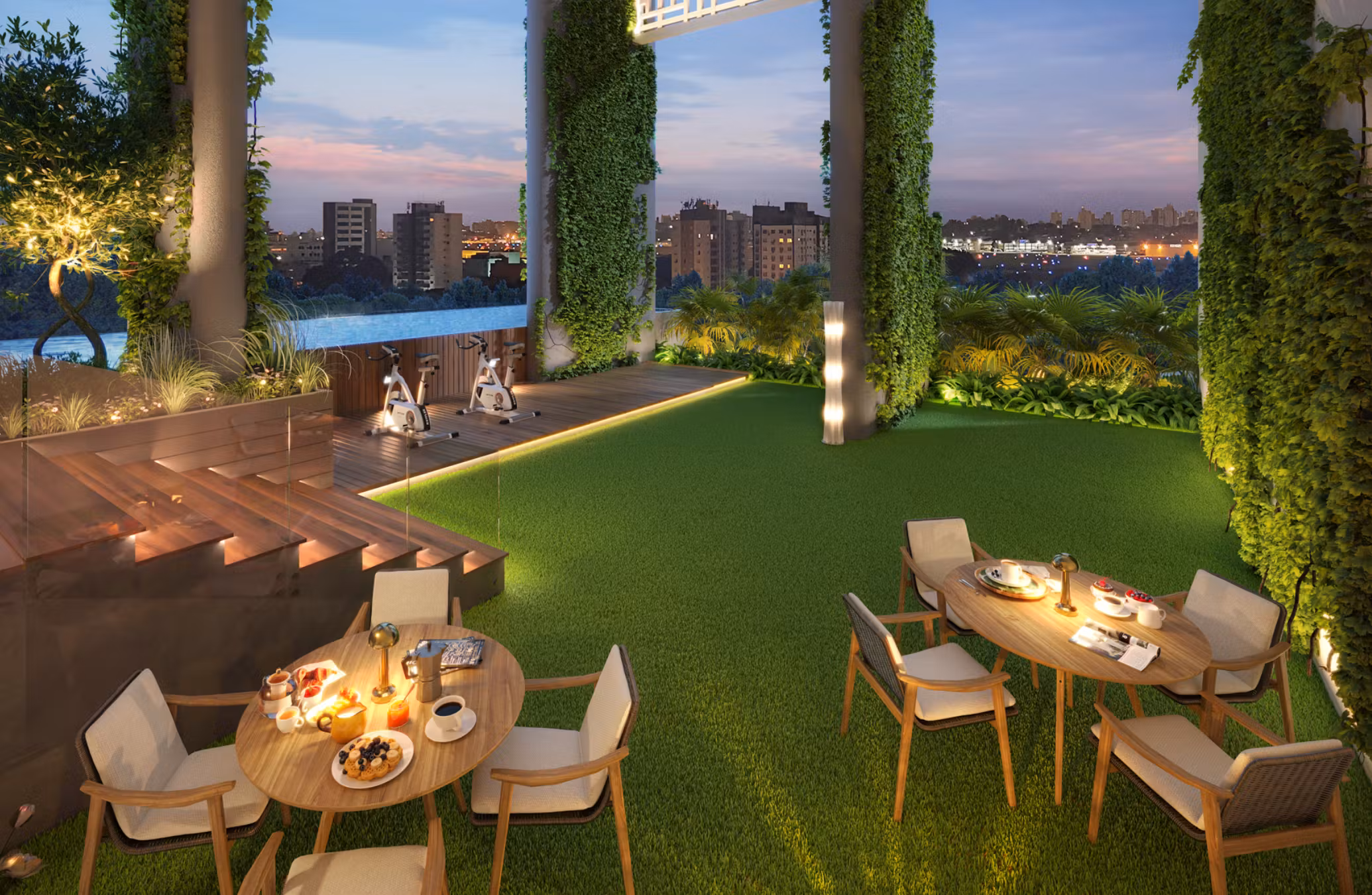 Bramha Hues of Sky Central Pune by BramhaCorp Ltd  Camp, Pune project view 5 - Official site construction update or visual rendering