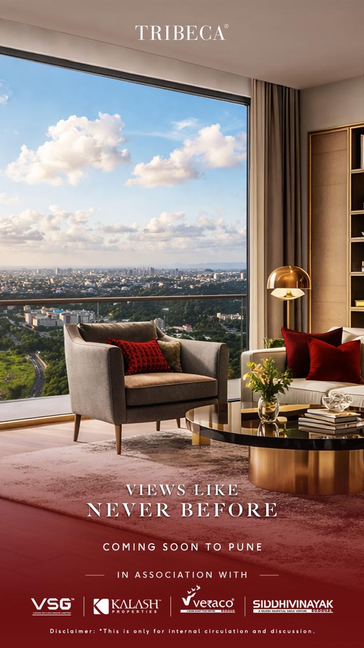 Tribeca Everett - Lullanagar by Tribeca (Developers of Trump Towers India) New Launch LullaNagar, Pune project view 1 - Official site construction update or visual rendering