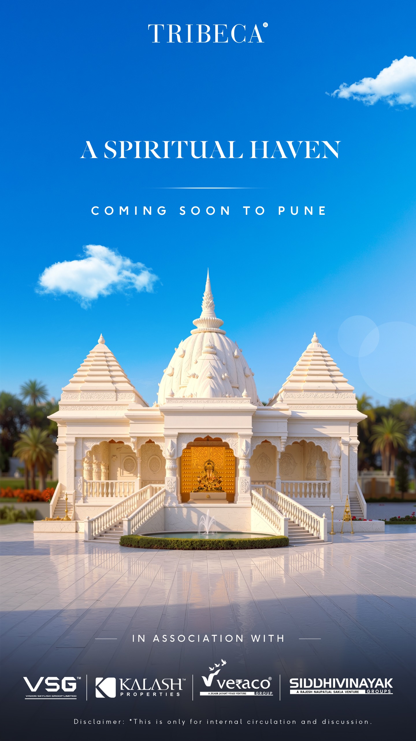 Tribeca Everett - Lullanagar by Tribeca (Developers of Trump Towers India) New Launch LullaNagar, Pune project view 2 - Official site construction update or visual rendering