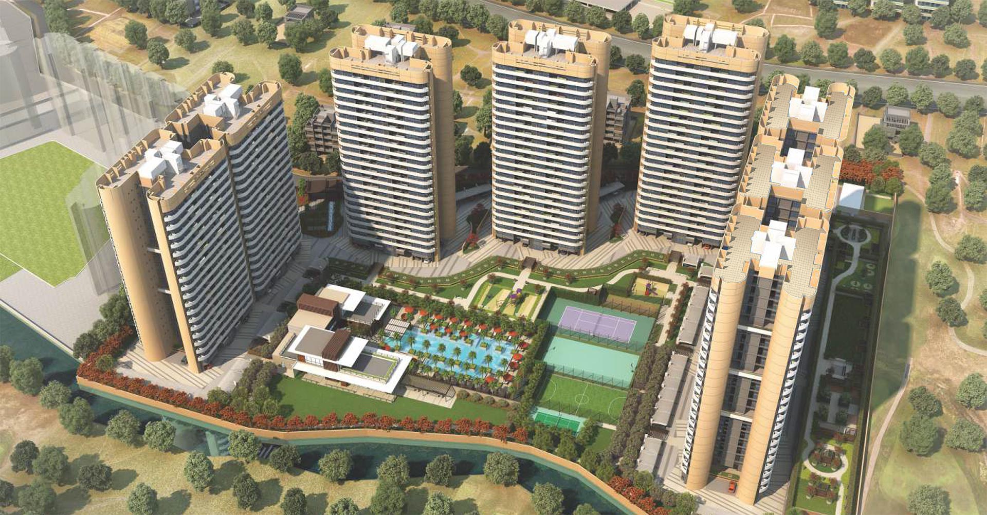 Kumar Prospera - Magarpatta, Pune, Pune.