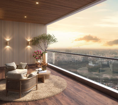 Lodha Signet: Boutique Offices by Lodha  Kharadi, Pune project view 5 - Official site construction update or visual rendering