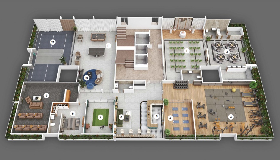Aura Kollective by Aura Lullanagar, Pune Project View 5 Aura Kollective by Aura Lullanagar, Pune project view 5 - Official site construction update or visual rendering