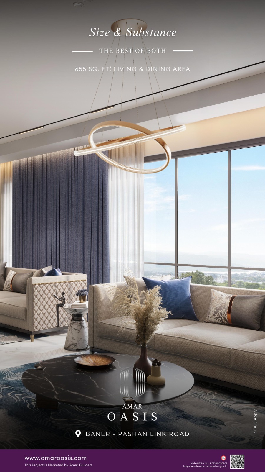 Amar Oasis by Amar Builders baner pashan link road Project View 7 Amar Oasis by Amar Builders baner pashan link road project view 7 - Official site construction update or visual rendering