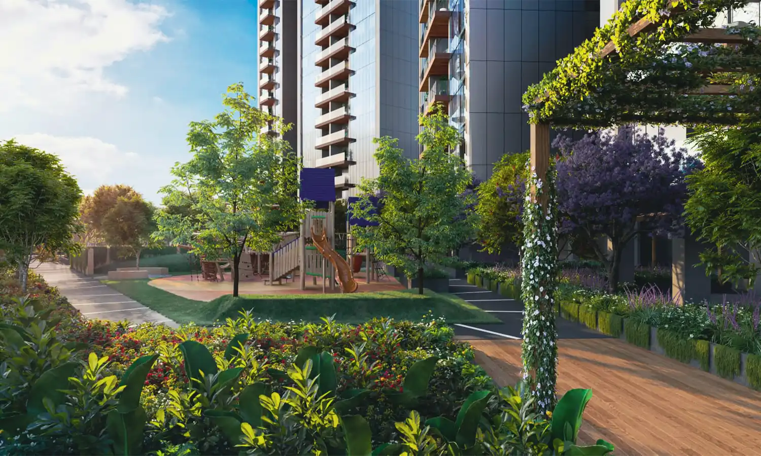 Tribeca Yoo One by Tribeca Developers NIBM Road, Pune Project View 5 Tribeca Yoo One by Tribeca Developers NIBM Road, Pune project view 5 - Official site construction update or visual rendering