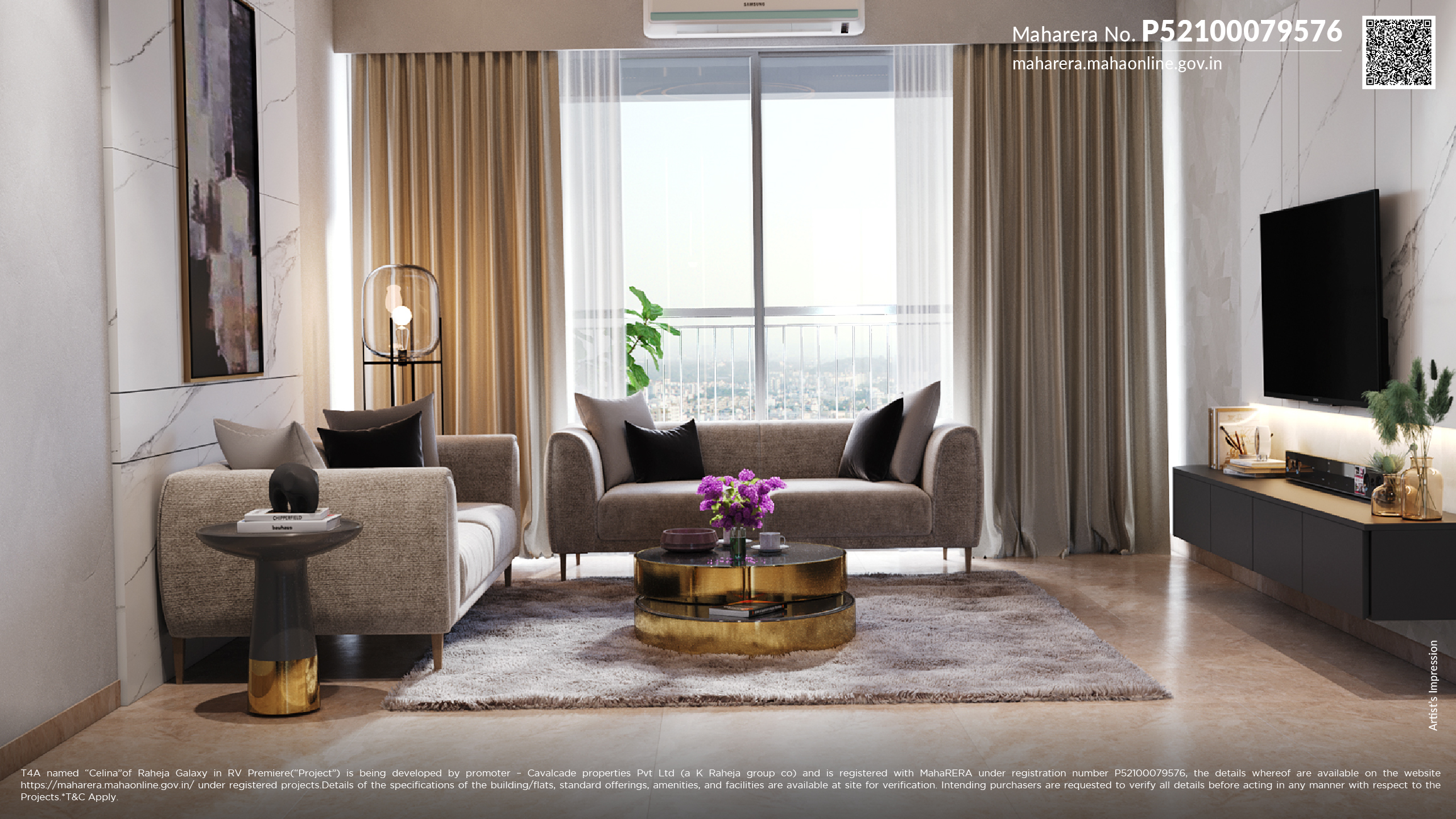 Raheja Astra by Raheja Developers NIBM Project View 2 Raheja Astra by Raheja Developers NIBM project view 2 - Official site construction update or visual rendering