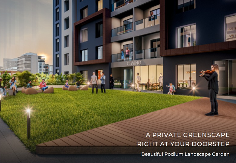 Vrindavan Heights Phase III by Kwality World Developers  Amanora Park Town, Hadapsar, Pune project view 3 - Official site construction update or visual rendering