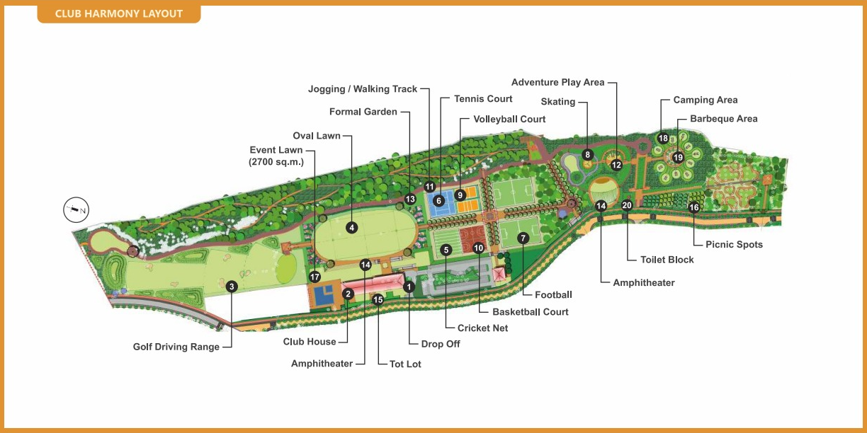 Melody I & II - Nanded City by The Magarpatta Group  Nanded City, Pune project view 3 - Official site construction update or visual rendering