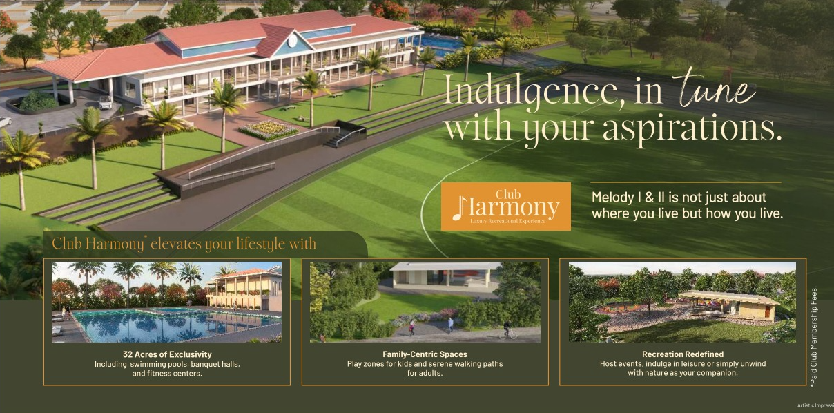 Melody I & II - Nanded City by The Magarpatta Group  Nanded City, Pune project view 2 - Official site construction update or visual rendering