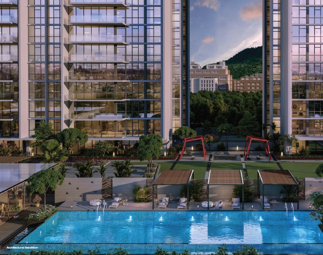 The Balmoral Hillside by Kasturi Baner, Pune Project View 1 The Balmoral Hillside by Kasturi Baner, Pune project view 1 - Official site construction update or visual rendering