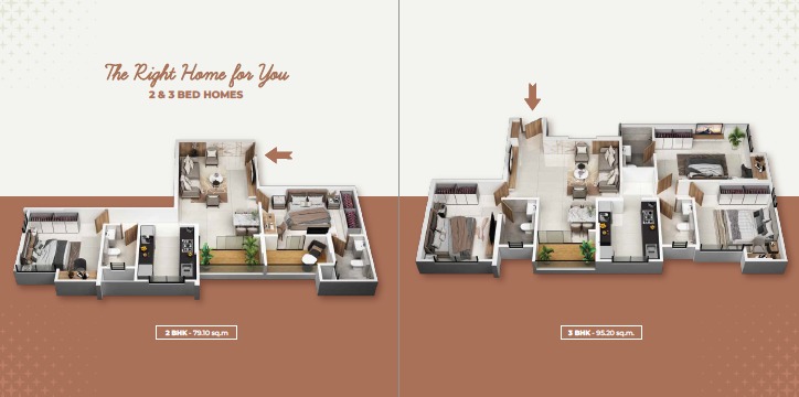 Kumar Panache by Kumar Corp  Baner project view 1 - Official site construction update or visual rendering