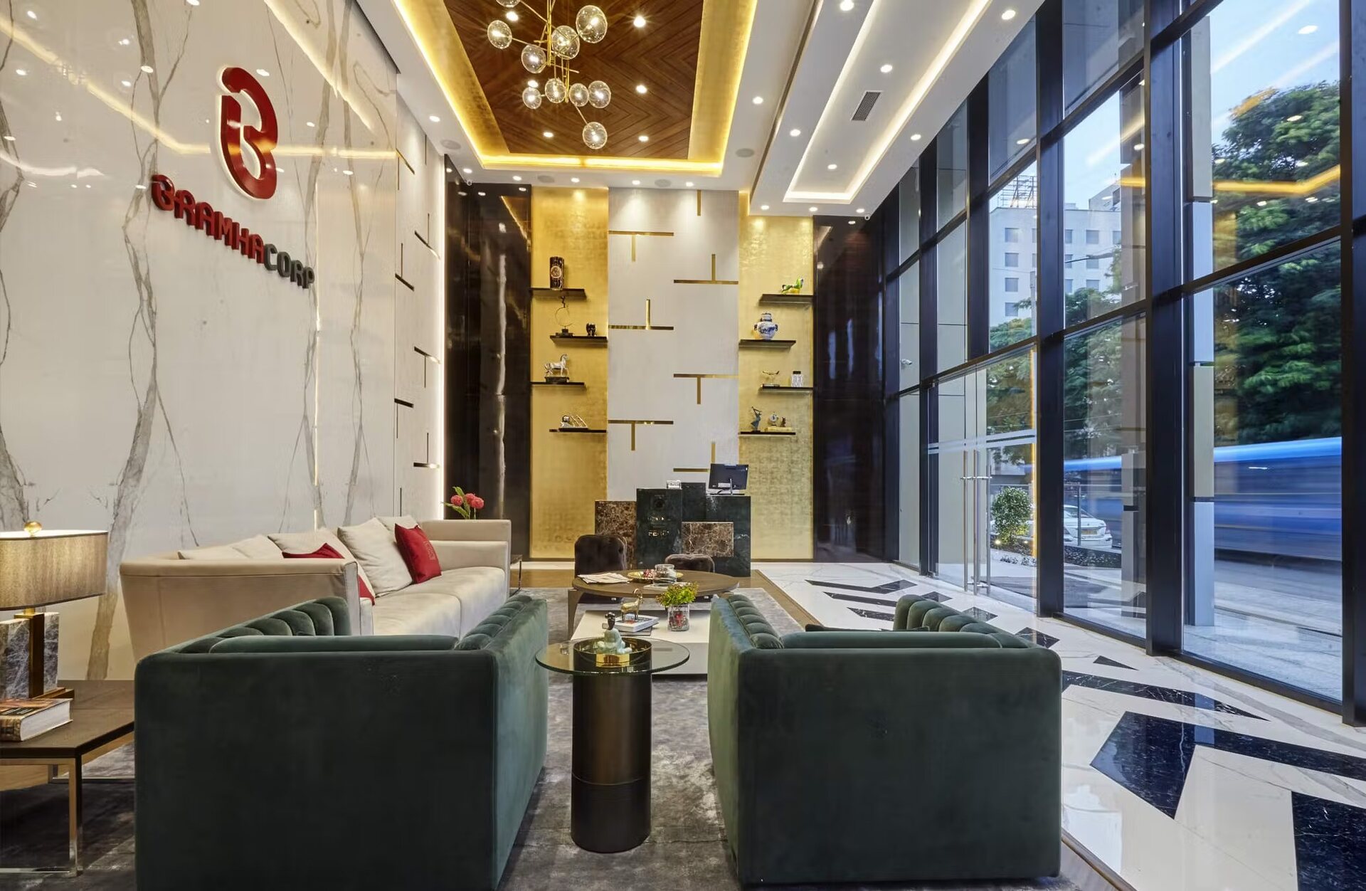 Bramha Boulevard Towers by BramhaCorp Ltd  Sadhu Vaswani Chowk, Camp project view 5 - Official site construction update or visual rendering
