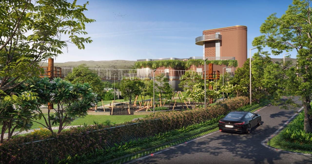 Shapoorji Pallonji Treetopia - Premium Villa Plots by Shapoorji Pallonji Group  Jadhavwadi, Pune project view 3 - Official site construction update or visual rendering