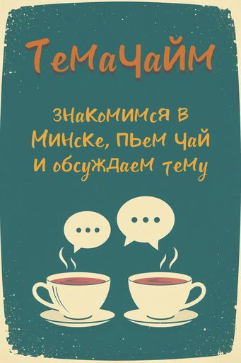 Темачайм 🆓 - знакомимся, пьем чай и обсуждаем тему meeting main image