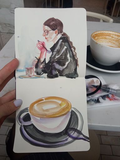 Sketching and Coffee meeting main image