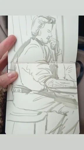 Sketching & coffee  meeting main image