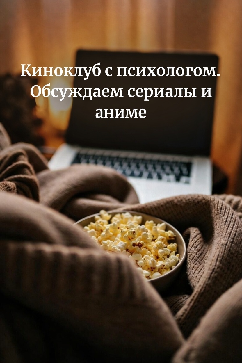 Киноклуб с психологом. Обсуждаем сериалы и аниме meeting main image