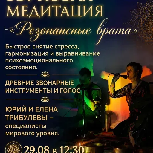 Звуковая медитация  meeting main image