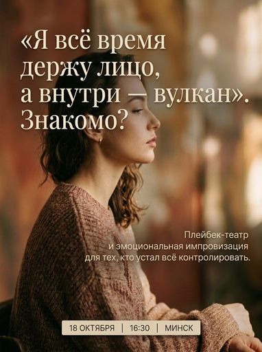 Плейбек-театр: Тело. Эмоция. Импровизация meeting main image