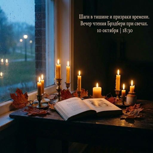Вечер чтения при свечах Брэдбери meeting main image