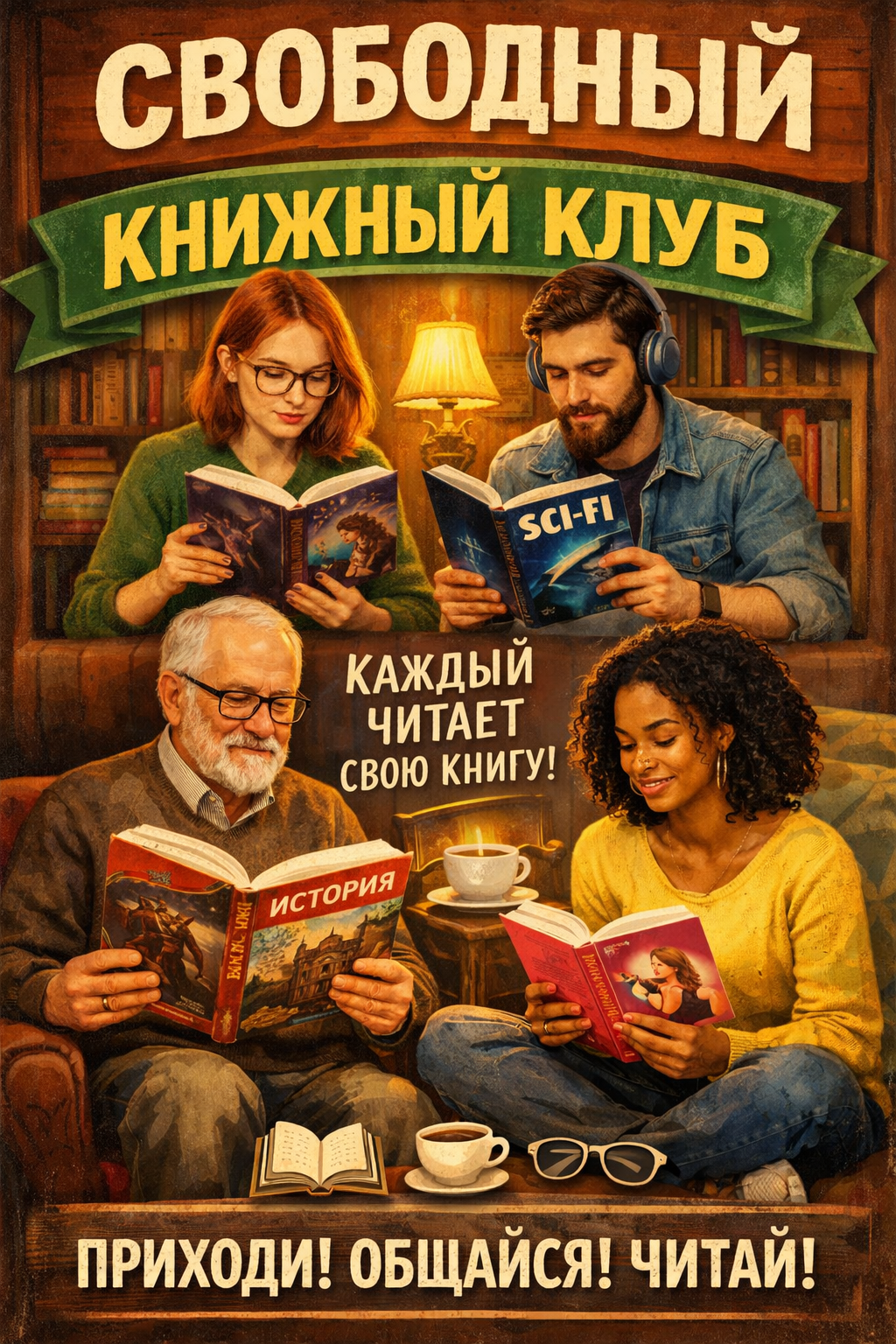 Свободный книжный клуб meeting main image