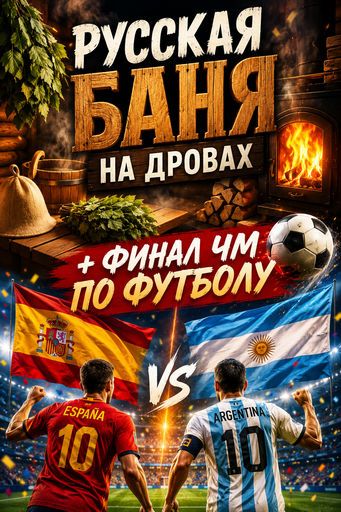 Финал ЧМ + Русская баня на дровах meeting main image