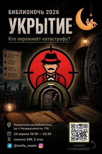 📖 Библионочь: Укрытие (Бункер) meeting main image