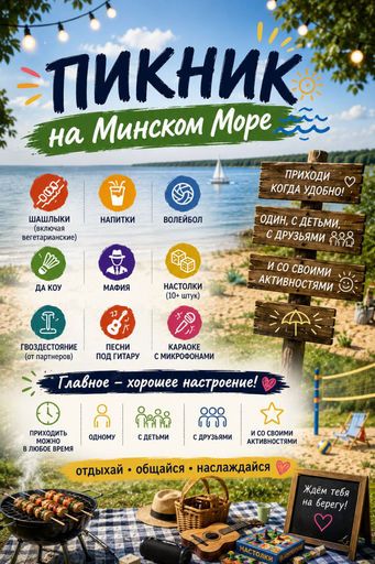 🔥 Пикник на Минском Море meeting main image
