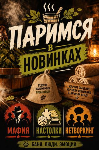Паримся в Новинках meeting main image