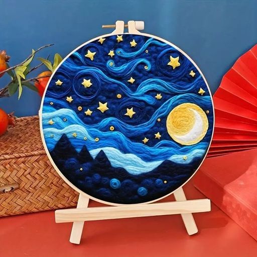 🎨 Мастер-класс по созданию картин в  технике сухого валяния meeting main image