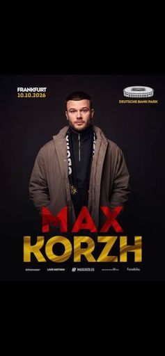 Собираю компанию чтобы поехать на концерт Макса Коржа во Франкфурте meeting main image