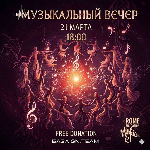 21.03 18:00 ✨Музыкальный вечер, кто хочет прийти? meeting main image
