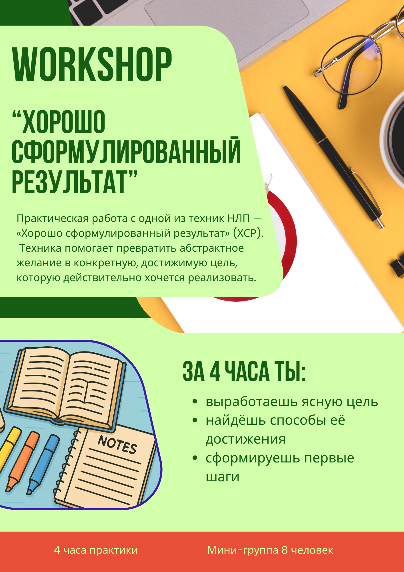 Workshop "Хорошо сформулированный результат" meeting main image