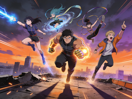 Heroic Shonen Keyframe preview