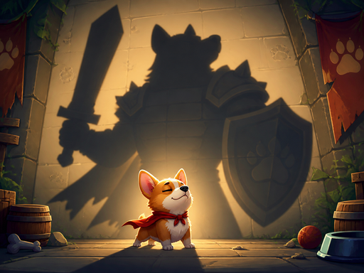 Tiny Pet, Giant Shadow preview