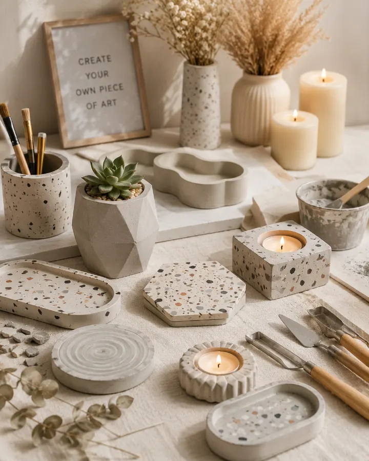 Online Concrete Art Workshop