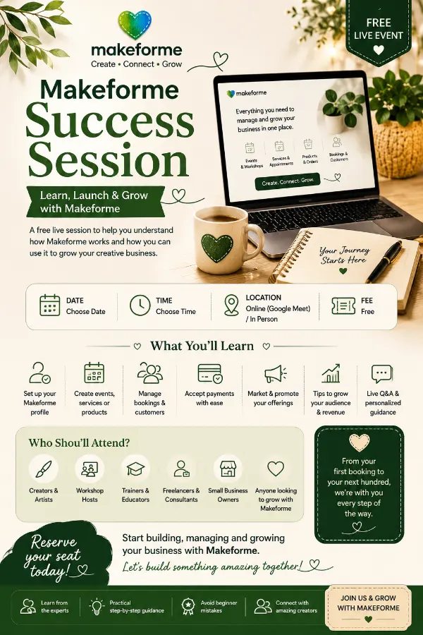 Makeforme Success Session