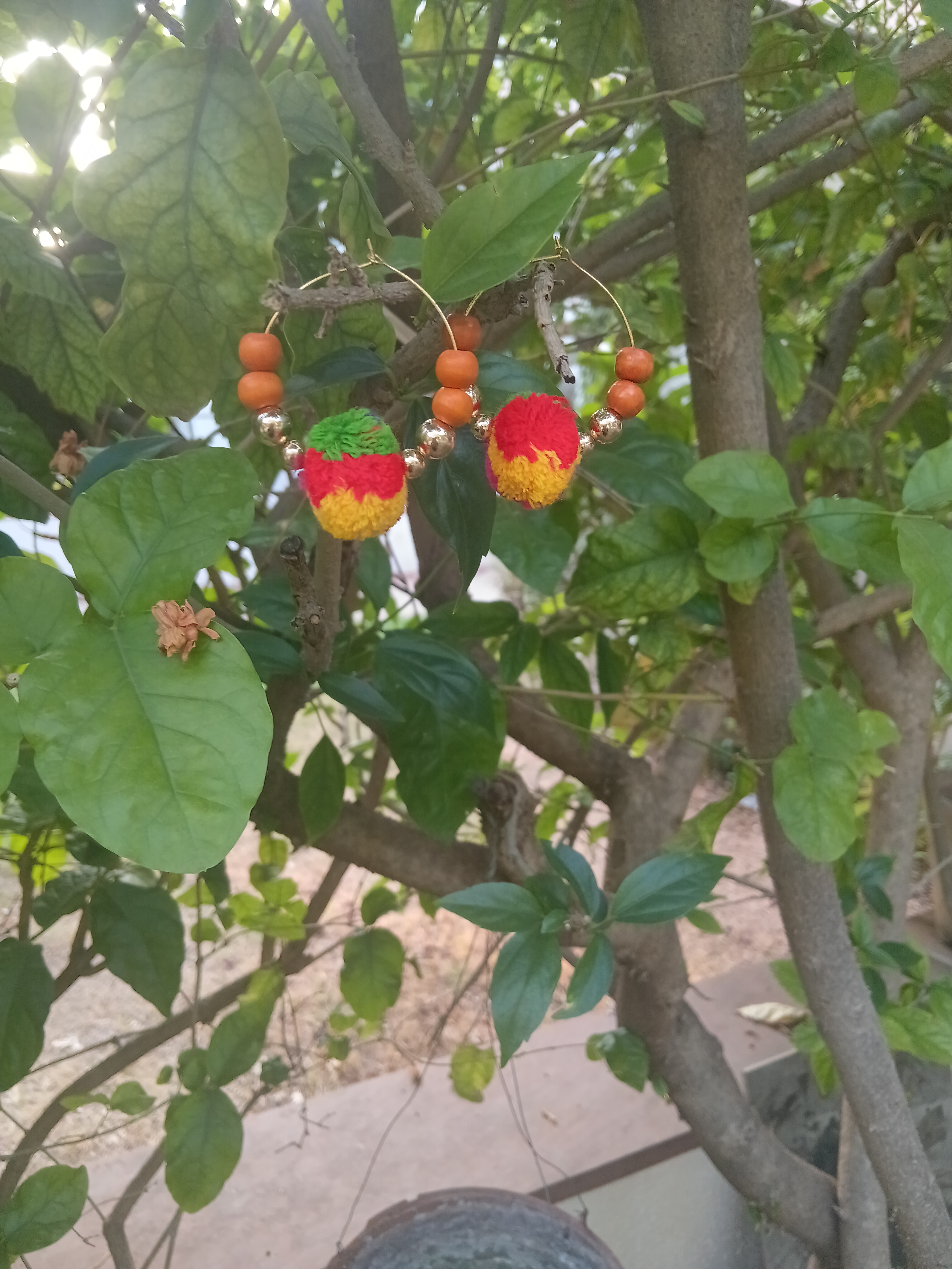 Navratri earrings