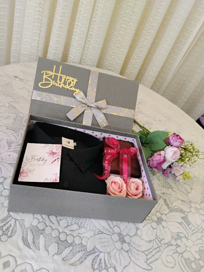 Shirt hamper for birthday