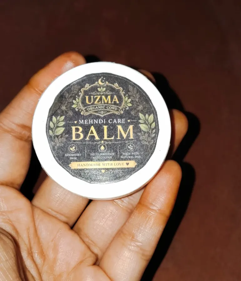 Organic Henna Mehandi Care Balm By Uzma