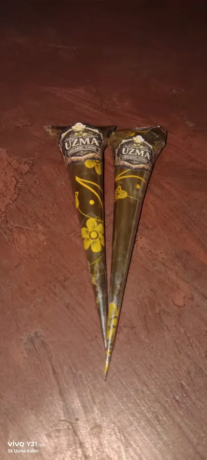 Organic Henna Mehandi Cones By Uzma