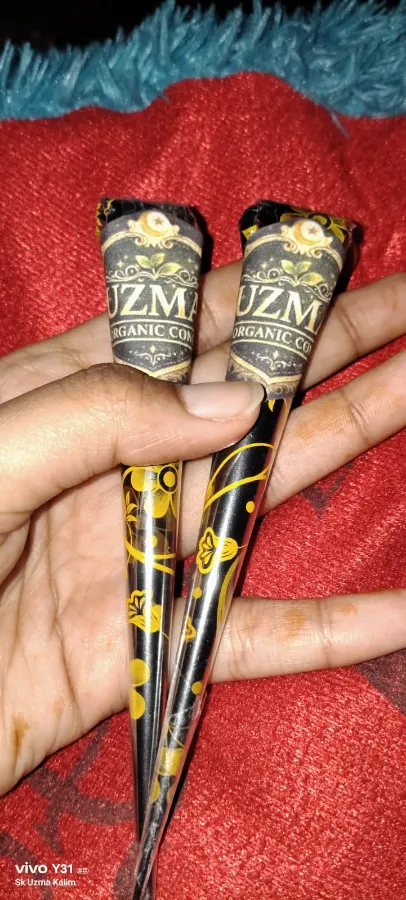 Organic Henna Mehandi Cones By Uzma — image 2