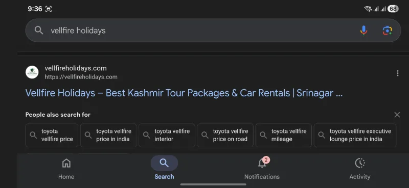 Vellfire Holidays - Travel Agency in Kashmir