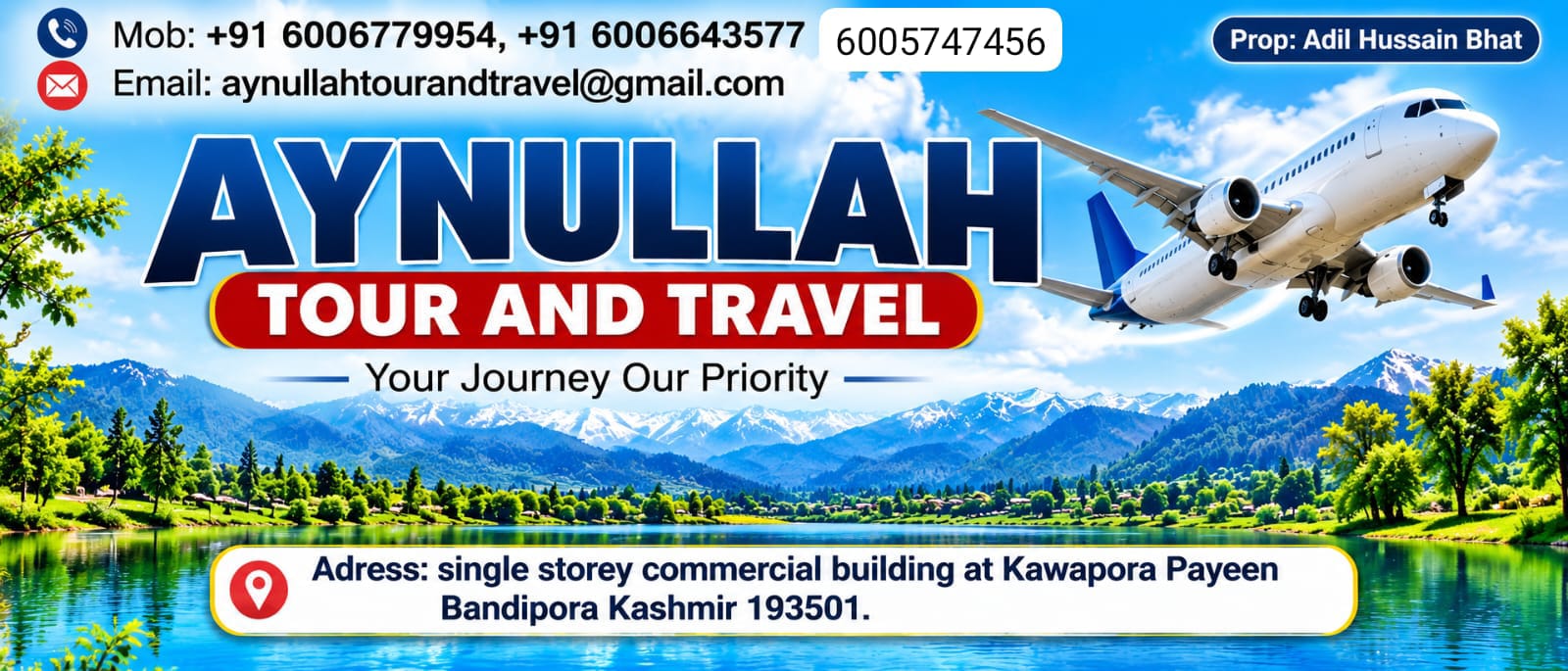 Aynullah Tour and Travel — photo 1, Travel Agency in Srinagar
