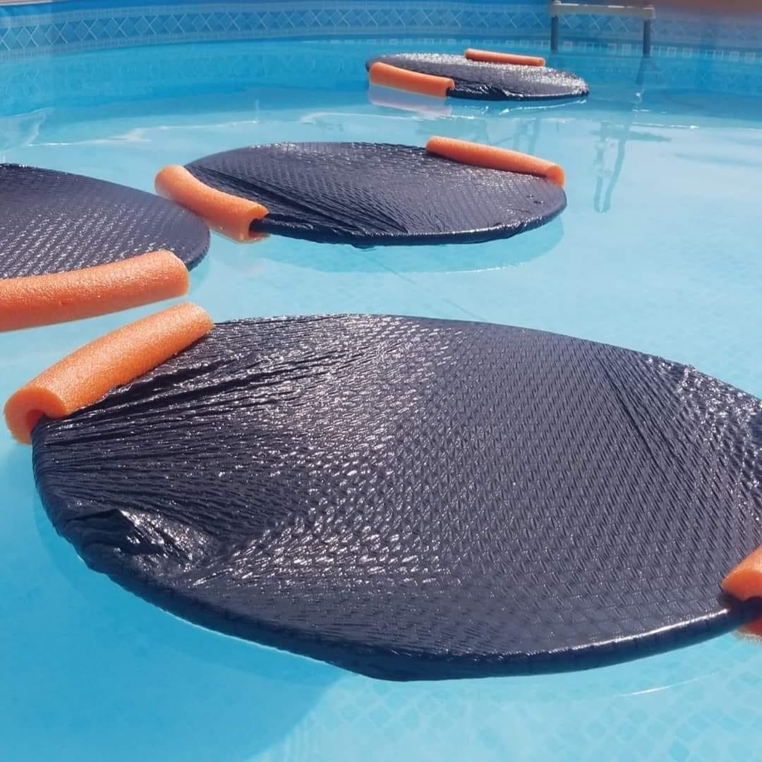 lily pad solar pool heater