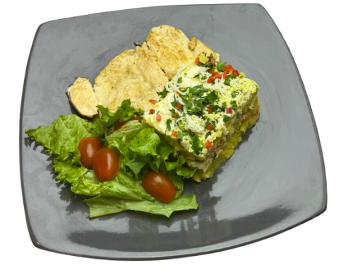 Causa + filete de pollo