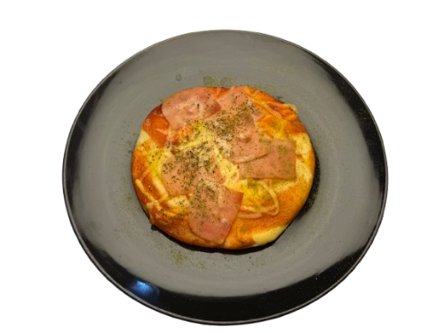 Pizeta de jamón