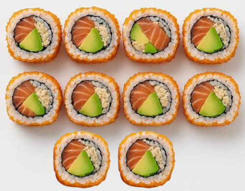 Makis California con Palta 10pz